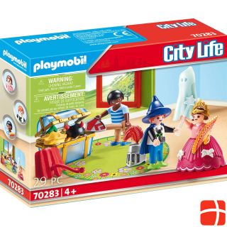 Playmobil Children with dress up box