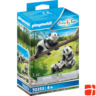 Playmobil 2 панды с малышом