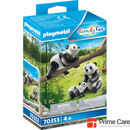 Playmobil 2 панды с малышом