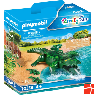 Playmobil Alligator with babies