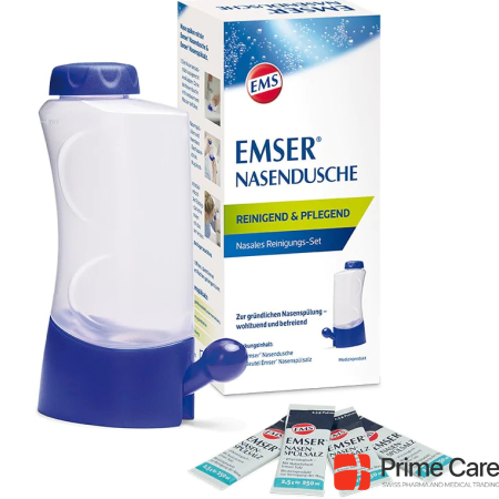 Emser Nasal shower + nasal rinsing salt