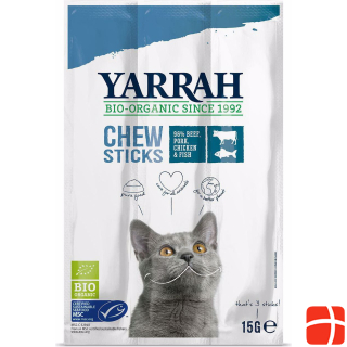 Жевательные палочки для кошек Yarrah BIO