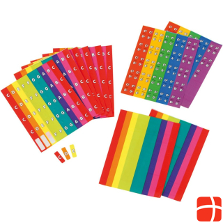 Boomwhackers Note stickers in Boomwhackers colors