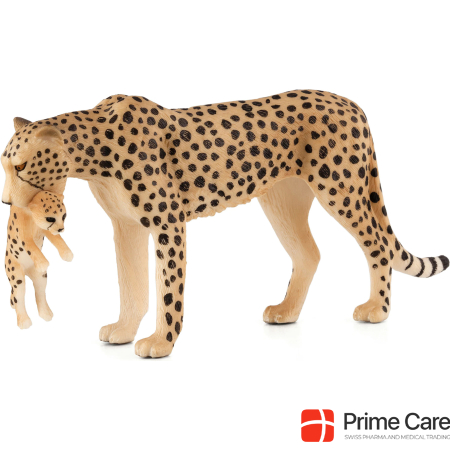 Animal Planet Female cheetah with cub
