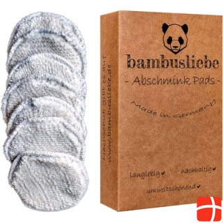 Bamboo love Моющиеся бамбуковые салфетки для снятия макияжа