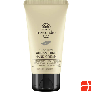 Alessandro Spa Cream Rich Sensitive