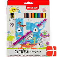 Bruynzeel Kids Triple Felt Pen