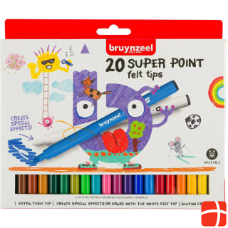 Bruynzeel Kids Super Point felt tip pens
