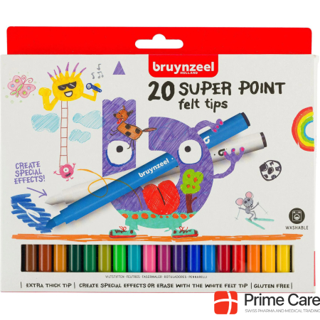 Bruynzeel Kids Super Point felt tip pens