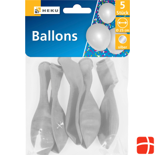 Heku Rubber balloons 5 pieces