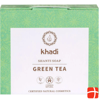 Мыло Khadi для ухода за зеленым чаем 100 г