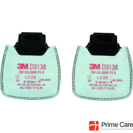 3M Secure Click particle filter with activated carbon
