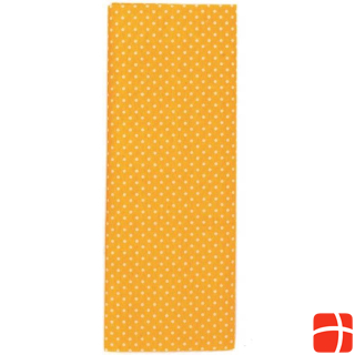 Glorex Fabric blank 100x150cm yellow dotted