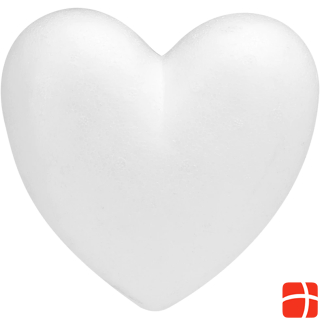 Glorex Styrofoam heart flat 5 cm 3 pc