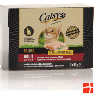 Catsy Ad.&Ste. Cat Po. Chicken 12x85g