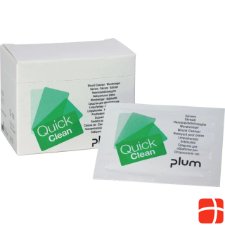 Plum Wound cleaning wipes QuickClean