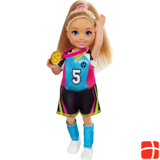 Barbie „Traumvilla Abenteuer“ Chelsea Fussballerin Puppe und Spielset