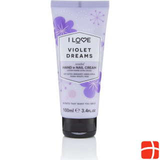 I Love... Handcrème Violet Dreams Hand & Nail Cream 100 ml