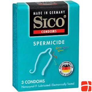 Sico Condom Sico Spermicide 3pcs