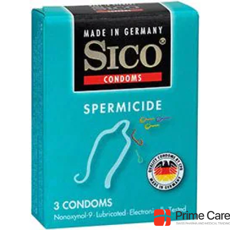 Sico Condom Sico Spermicide 3pcs