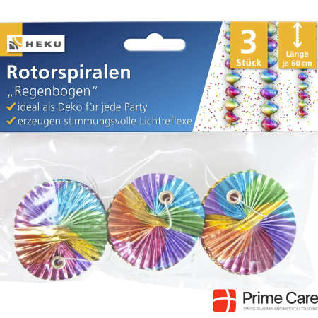 Heku Rainbow rotor spirals