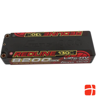Gens Ace RC Battery LiHV 8200 mAh 7.6 V 130C 2S1P Redline Series