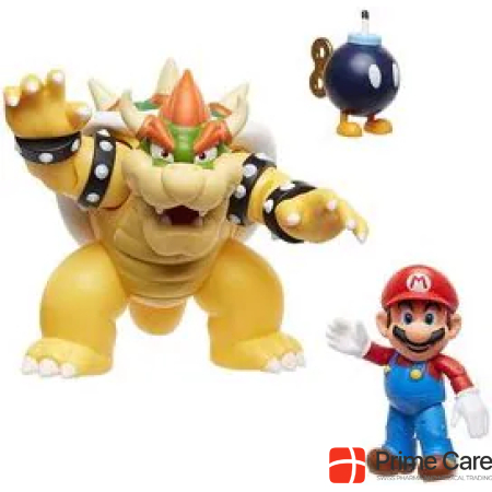 Jakks Pacific World of Nintendo: Mario vs. Bowser Lava Battle