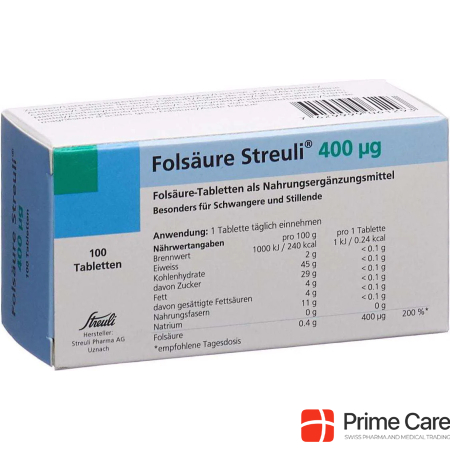 Streuli Pharma Folic acid