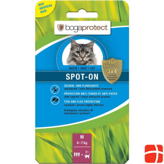 Bogar anti-parasite drops bogaprotect spot-on cat M