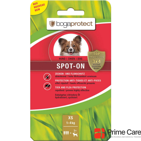 Bogar Anti-parasite drops bogaprotect spot-on dog XS