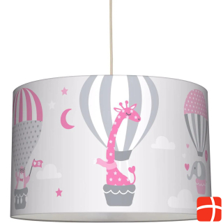 Lovely label Hanging lamp hot air balloons