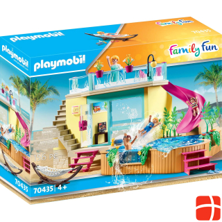 Playmobil Bungalow with pool