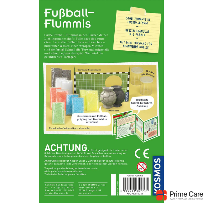 Kosmos Experimental kit for soccer floozies