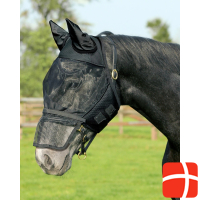 Qhp Fly mask with removable nose guard