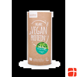 Purasana Vegan protein HEMP NATURAL 50% 400 grams BIO