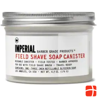 Imperial Barber IB Field Shave Soap Canister (Leer)