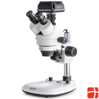 Kern OZL 468C832 Stereomikroskop Trinokular 45 x Auflicht, Durchlicht