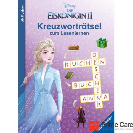 Ravensburger The Ice Queen 2: Learning to read crossword puzzle