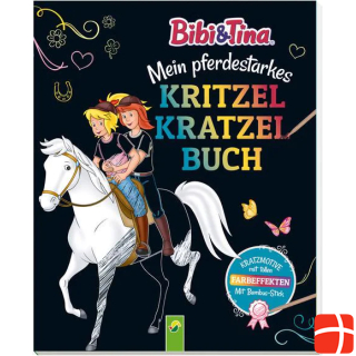  Bibi & Tina - My strong as a horse doodle-scratch book