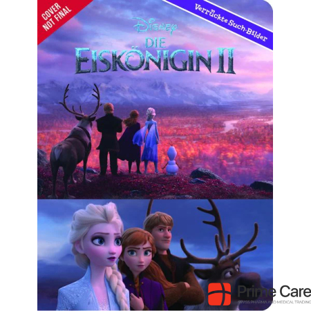  Crazy search pictures, cardboard picture book, Disney The Ice Queen 2