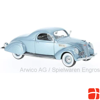 PCL Lincoln Zephyr Coupe, голубой металлик