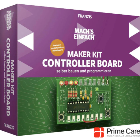 Franzis Maker Kit Make it easy Controller Board Experiments, Programming 14 years and up
