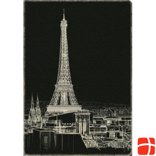 Roost Sketchbook 18x25cm 86550 Eiffel Tower, blank, 140 sheets