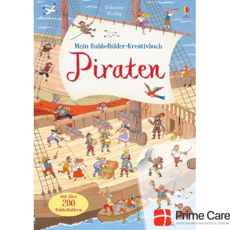  My scratch picture creative book: pirates
