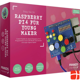 Franzis Programming Board Raspberry Pi4 for Young Maker