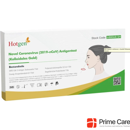 Hotgen Hotgen nasal test antigen test 1 piece