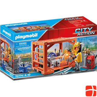 Производство контейнеров Playmobil