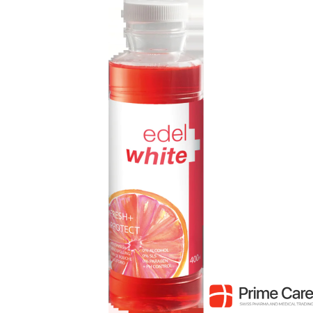 Edel + White Fresh & Protect Mouthwash
