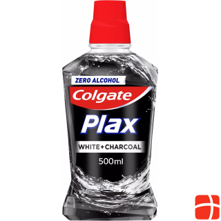 Colgate Mouthwash Plax White Charcoal 500 ml