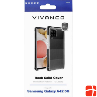 Vivanco Rock Solid, Anti Shock Schutzhülle für Galaxy A42 5G